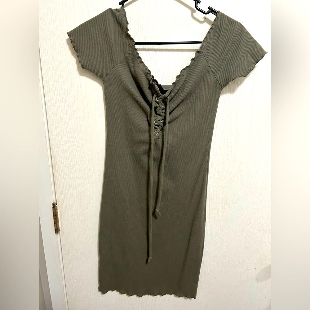 Green dress